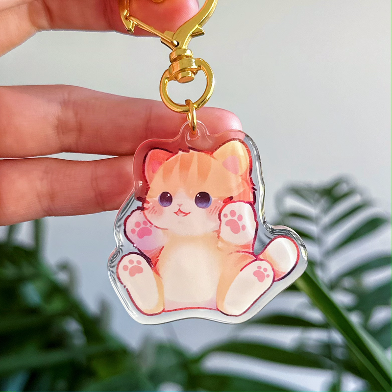Toebeans Kitty | 2" Acrylic Keychain
