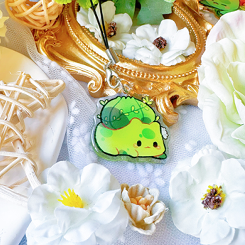 Mini Bulbasaurs | 1.25" Acrylic Charms