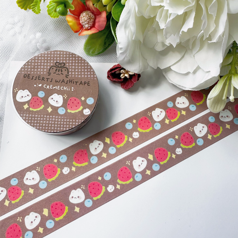 Kitty Desserts | Washi Tape
