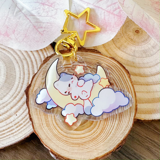 Sleepy Dreams | 2" Acrylic Keychain