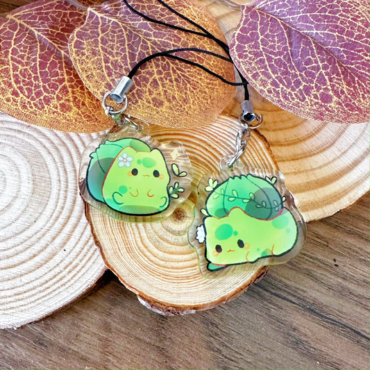 Mini Bulbasaurs | 1.25" Acrylic Charms