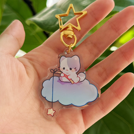Fishing for Dreams | 2" Acrylic Keychain