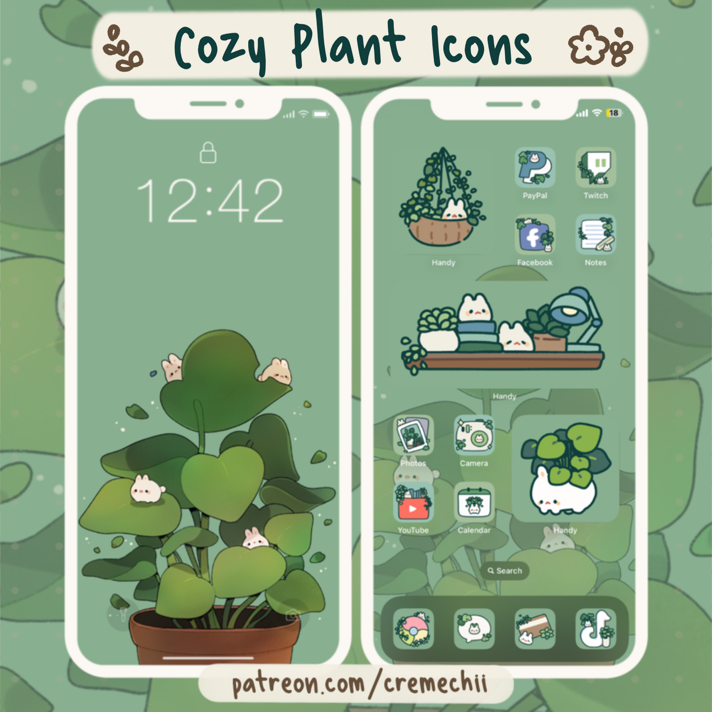 Cozy Plant App Icon Set | November 2022