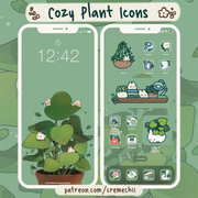 Cozy Plant Icon Set